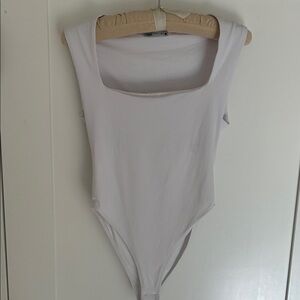 Zara White Women's Bodysuit